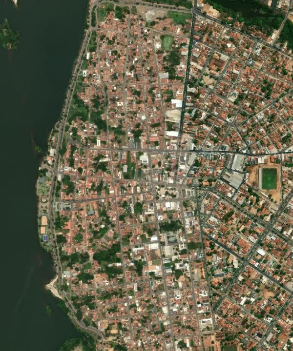 Imagem de satélite: prefeitura
